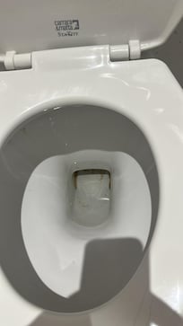 Dirty toilet