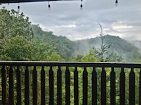 View from second deck after a storm.