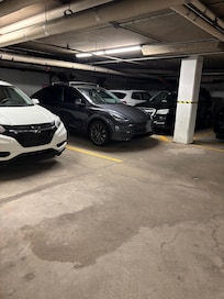 Our vehicle boxed in in the corner!