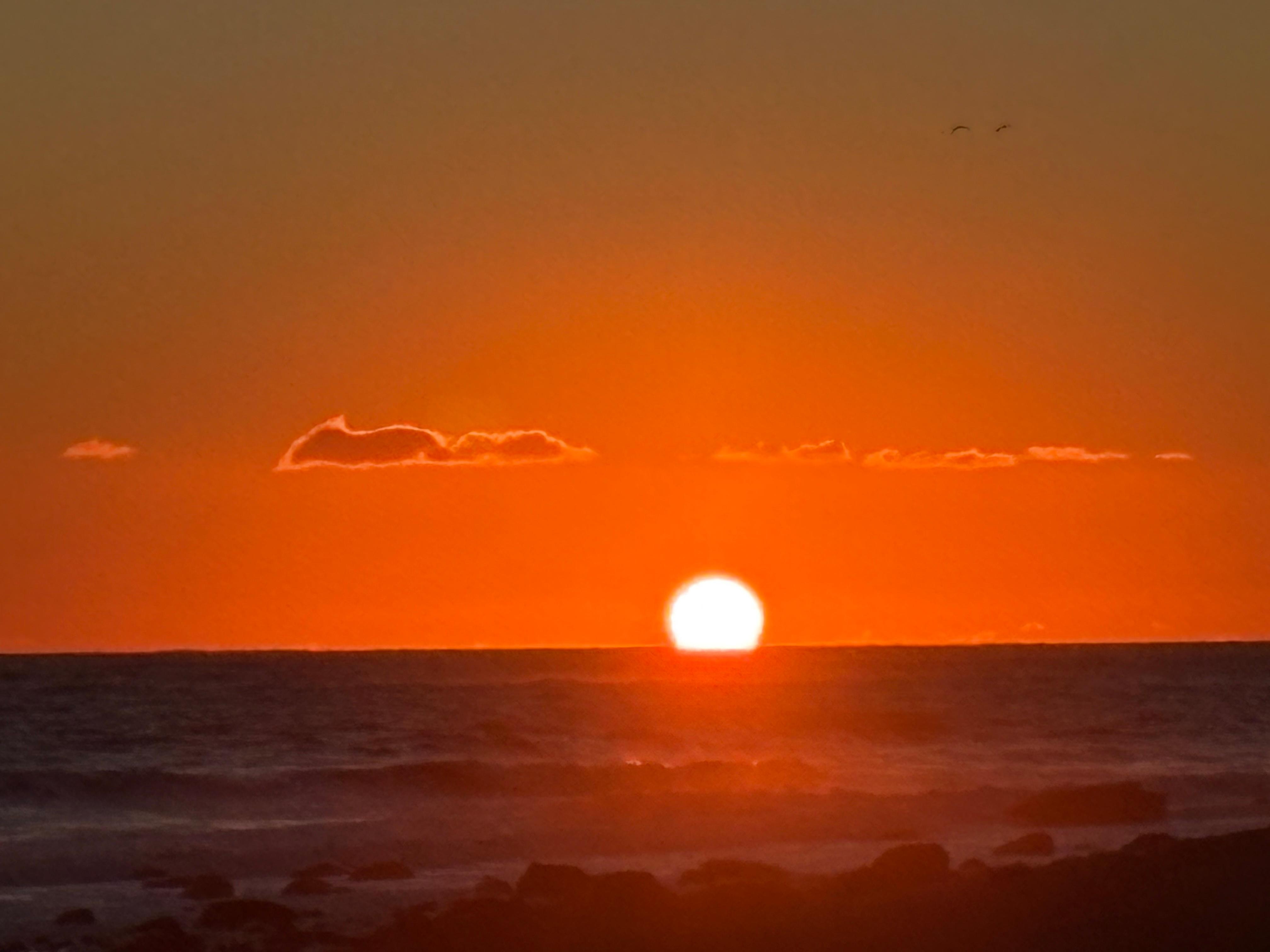 Watched the sunrise from the porch every day of our stay