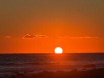 Watched the sunrise from the porch every day of our stay