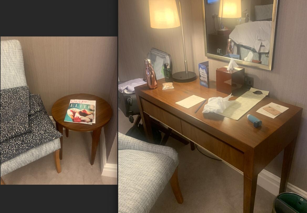 Limited Size Table Tops (for Room Service Tray!)