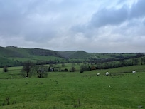 Thorpe Hill , Dovedale valley.