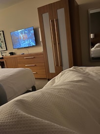 Beds are extremely soft, fluffy and relaxing