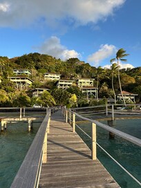 View of bungalow from deck (house on the right)
