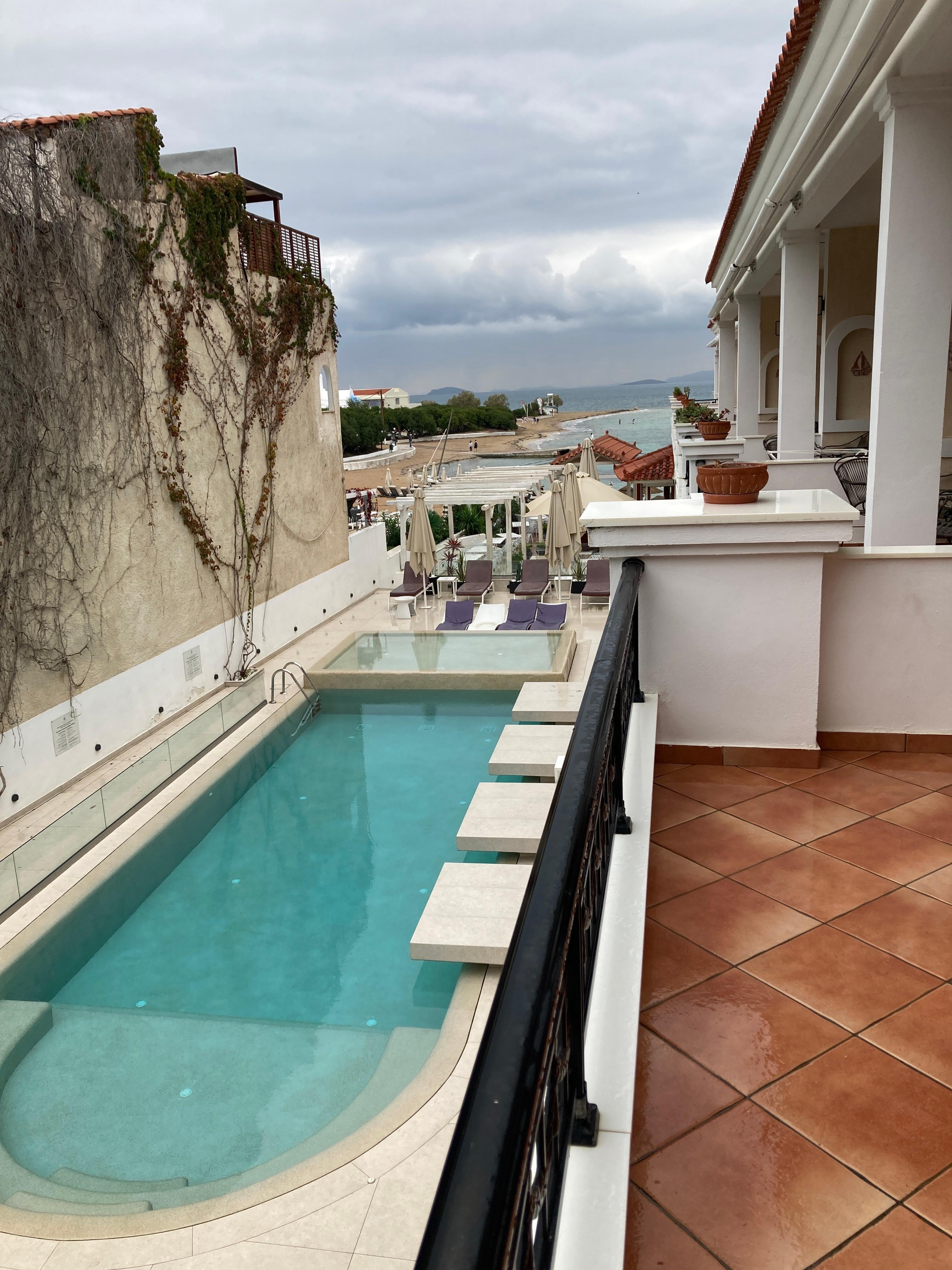 View from the balcony