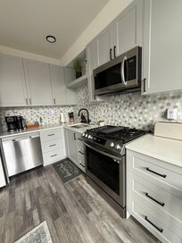 Beautiful kitchen with everything you could ever need.