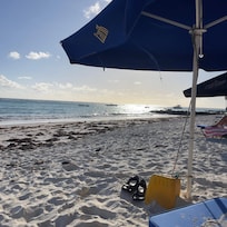 Great beach around the corner