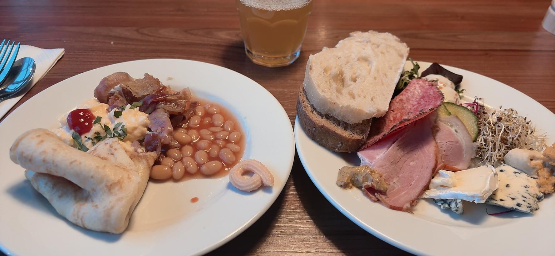 朝ごはん。美味しい😋