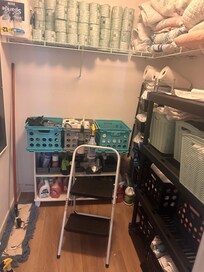 âWalk inâ closet that we planned on putting our stuff inâŠ