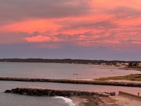 Sunset view from balcony from my room