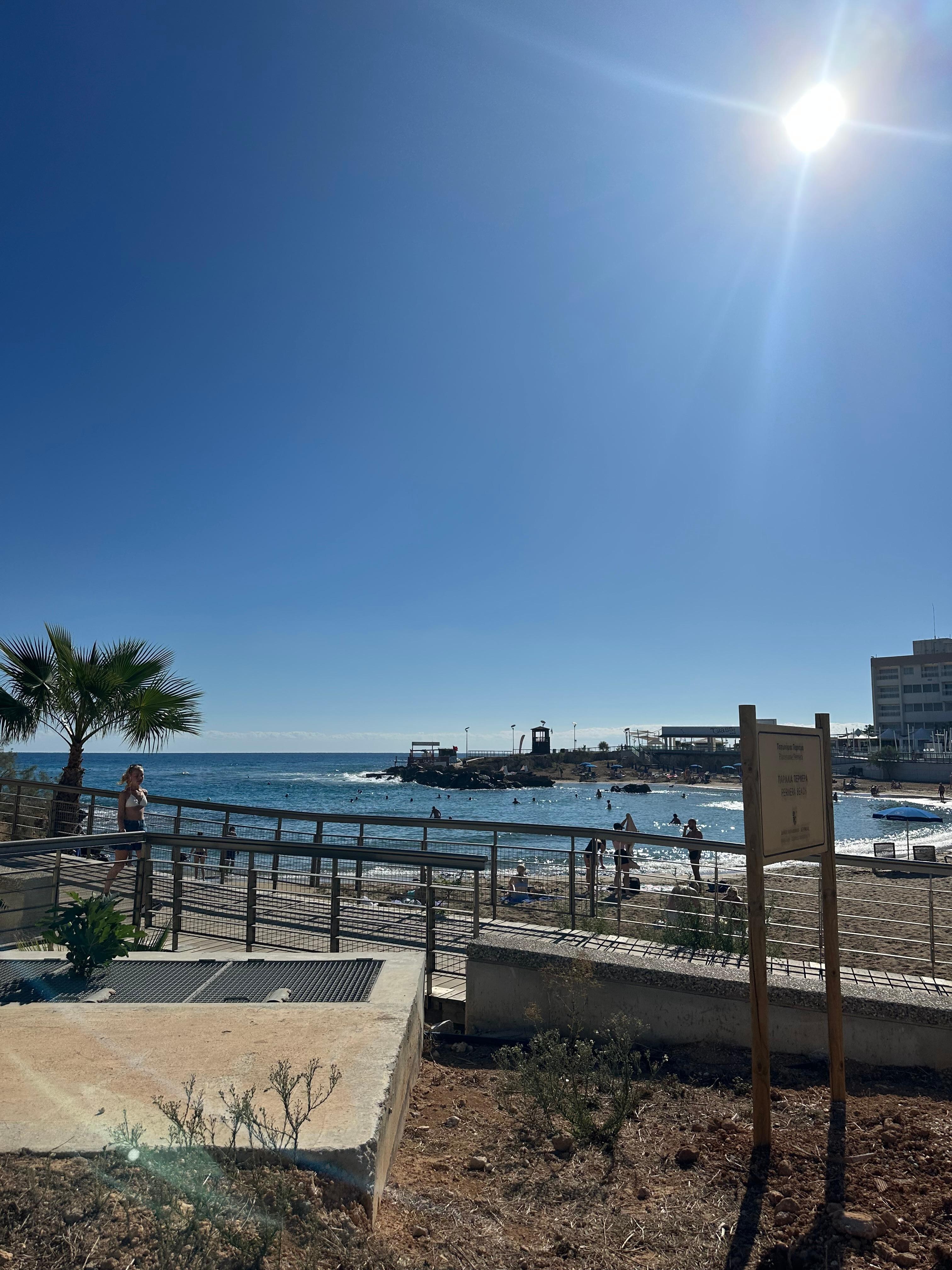 dieser Strand war ca 5 Min. entfernt 