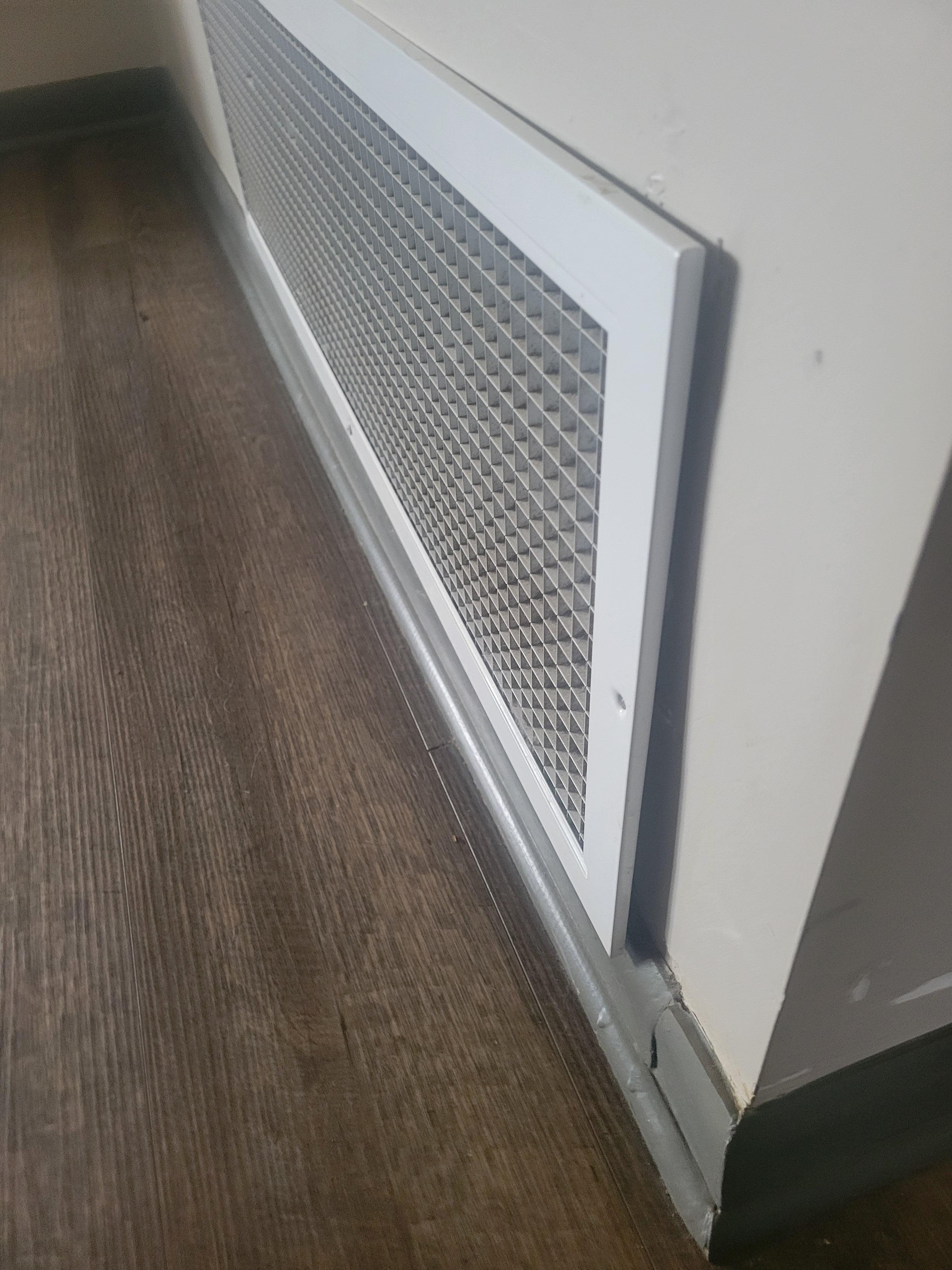 Vents/outlets not flush to the wall