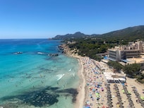 View from the small gym and spa