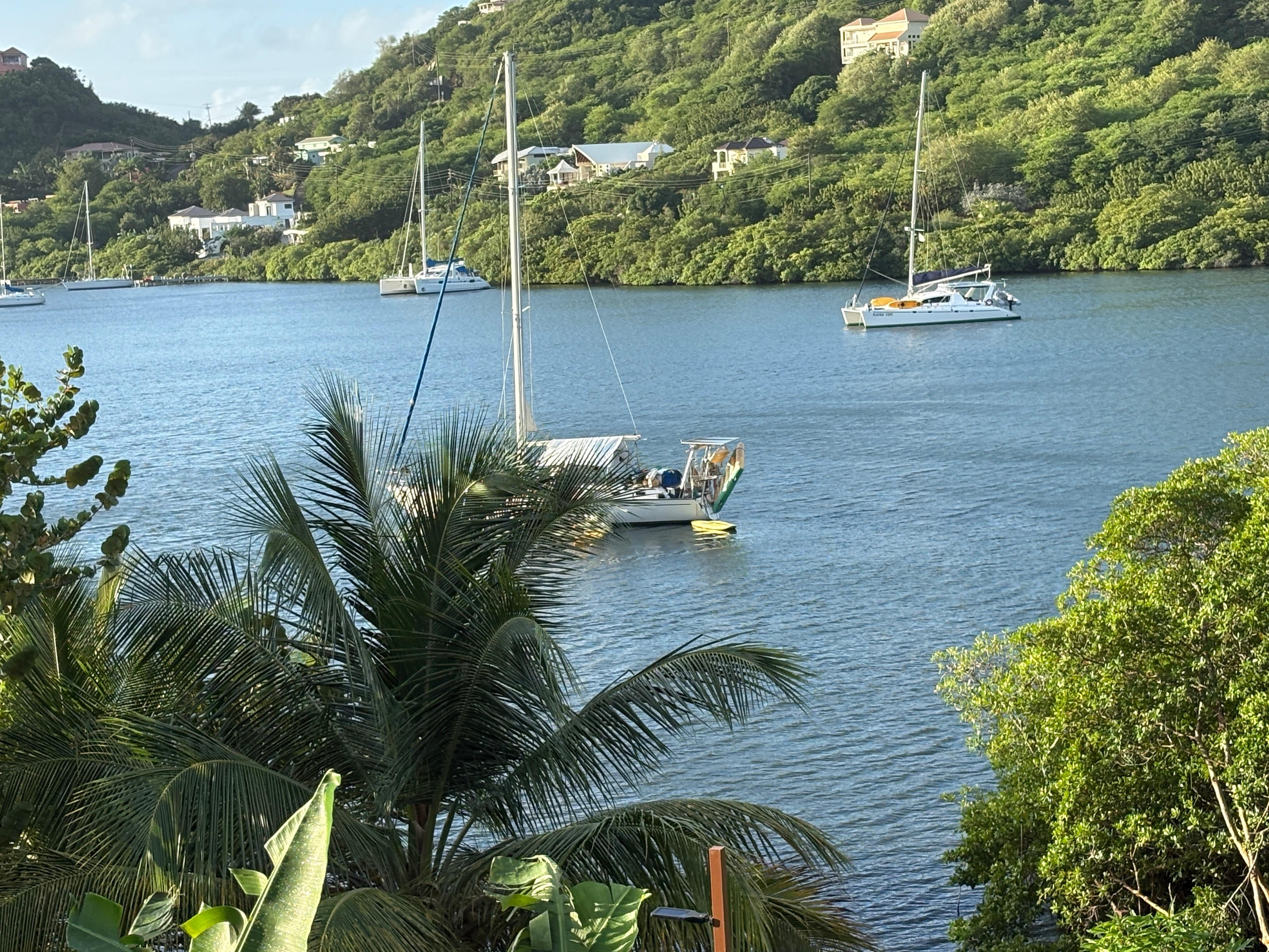 View from the deck of the house