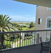 View from the balcony!