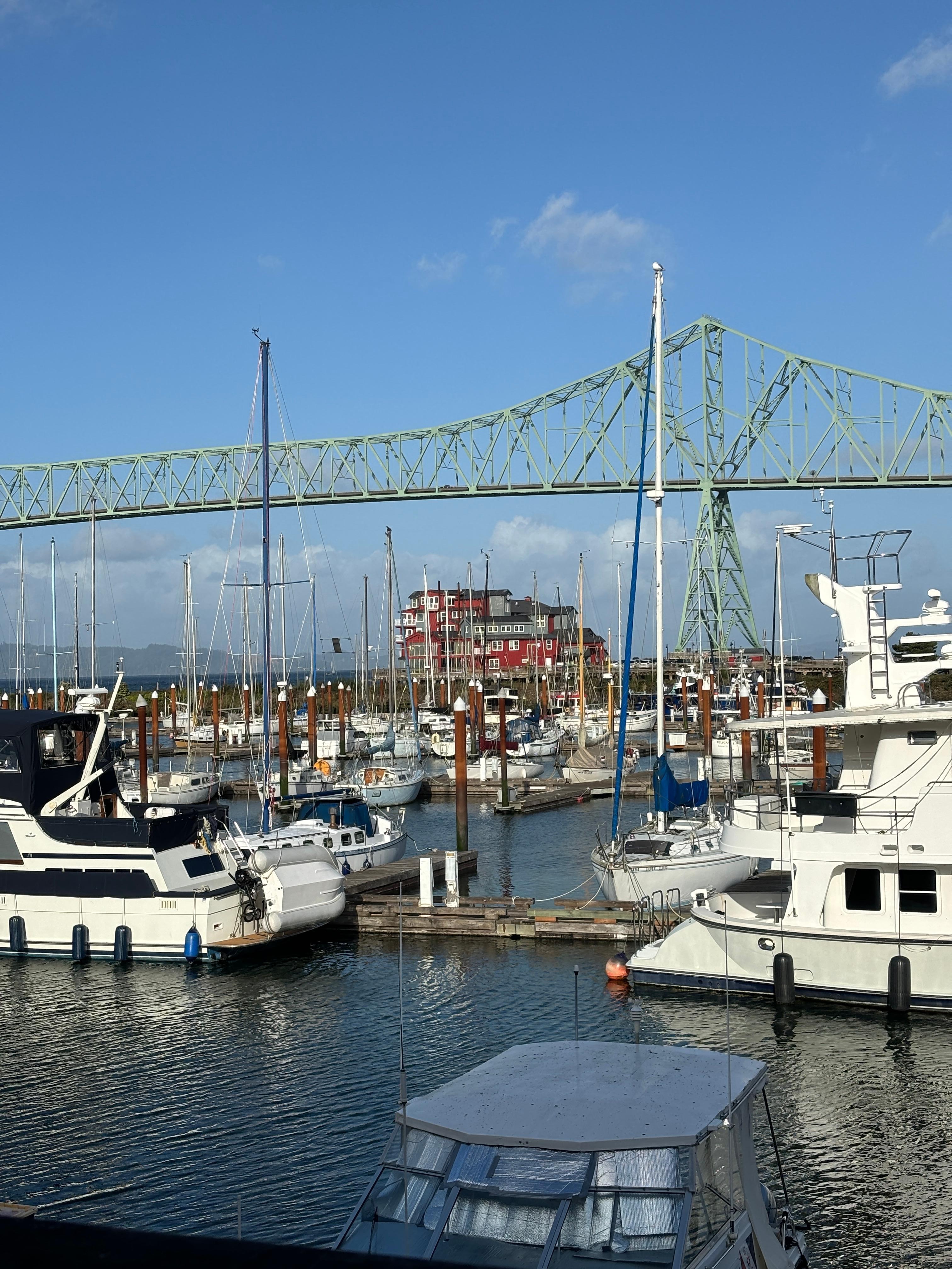 Marina view from the room