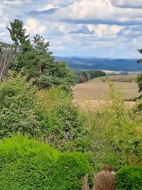 Uitzicht vanuit het huis.