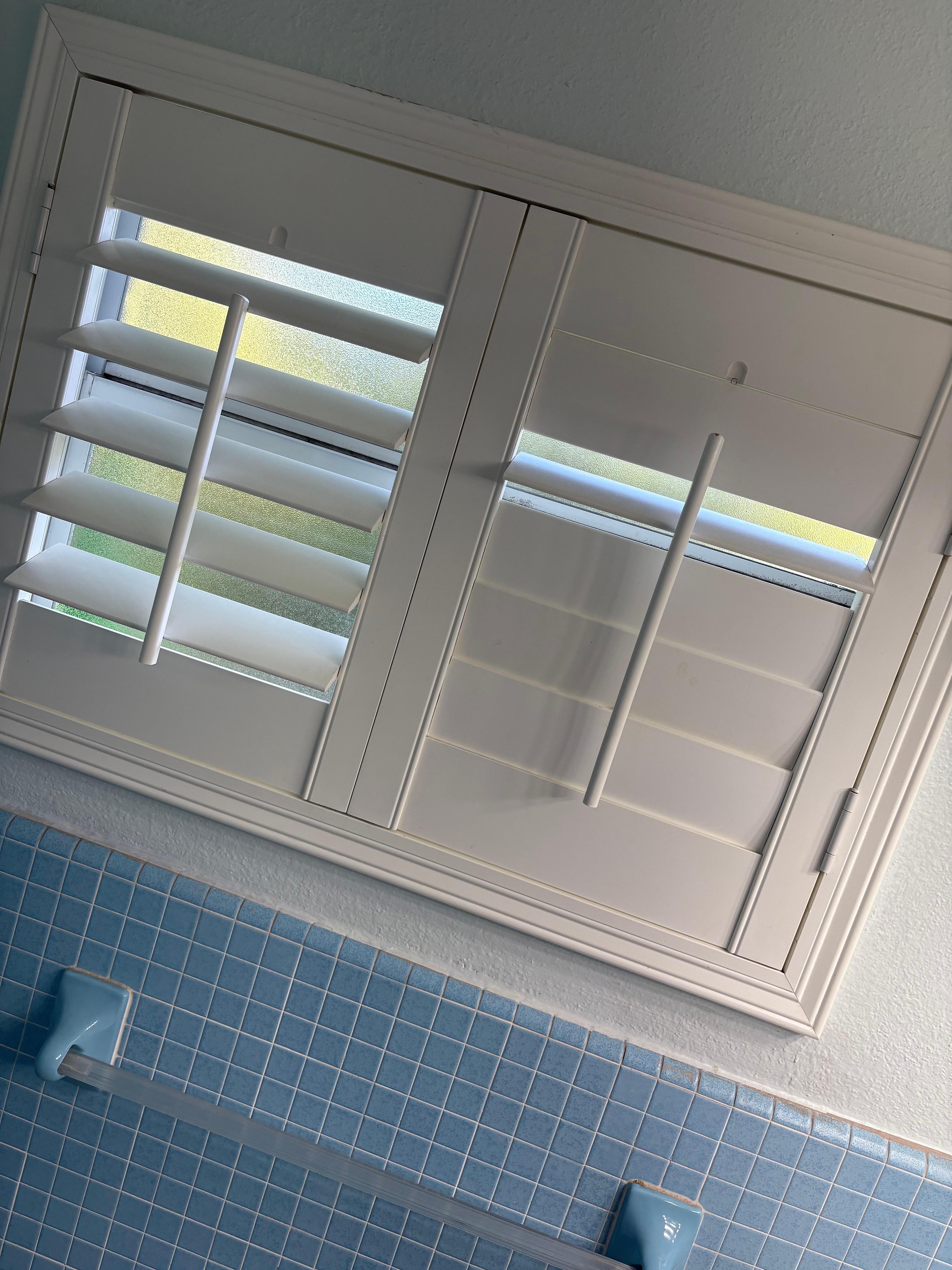 Shutters where broken 