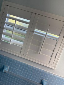 Shutters where broken