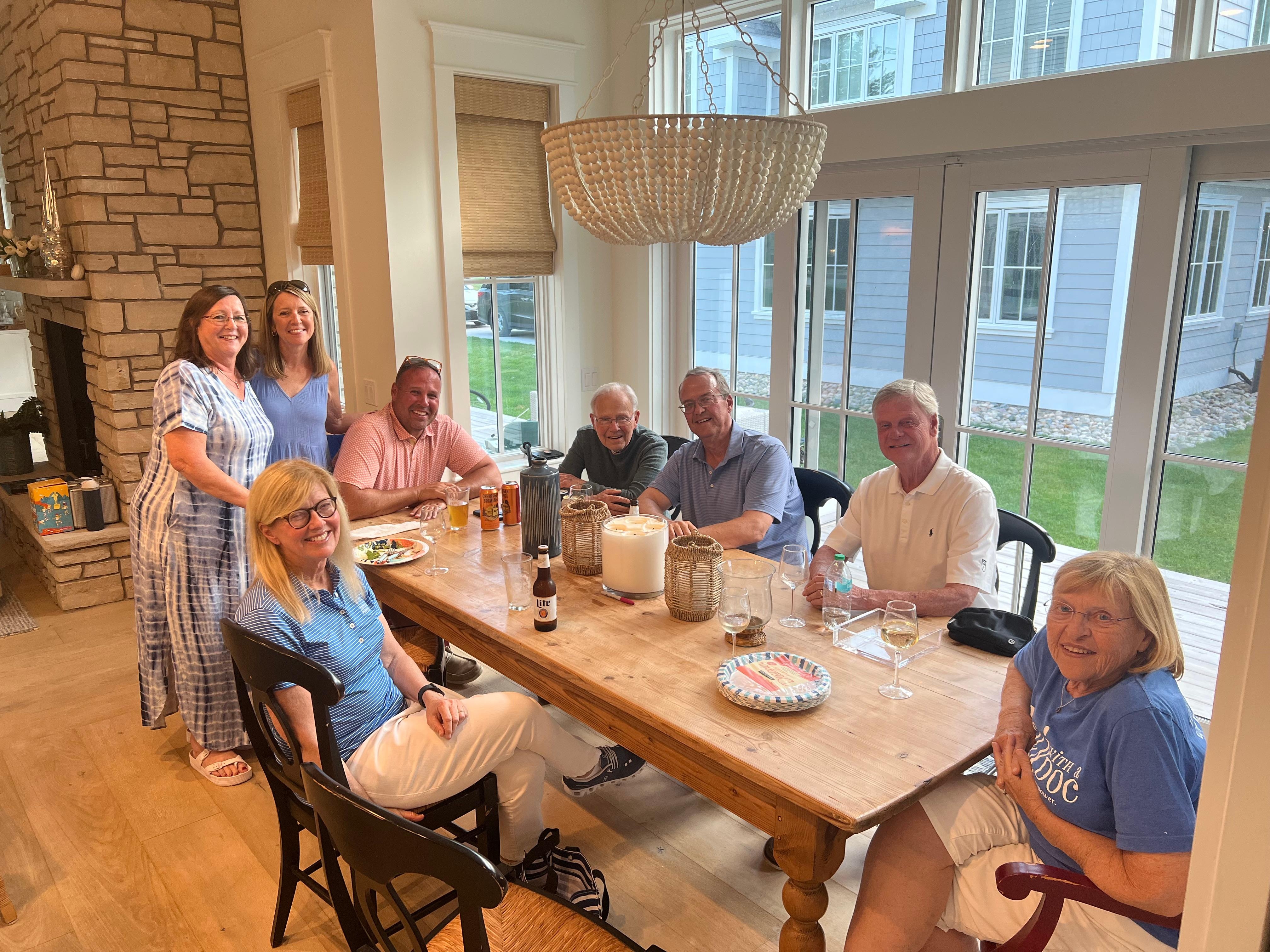 dinner at 600 2nd Street