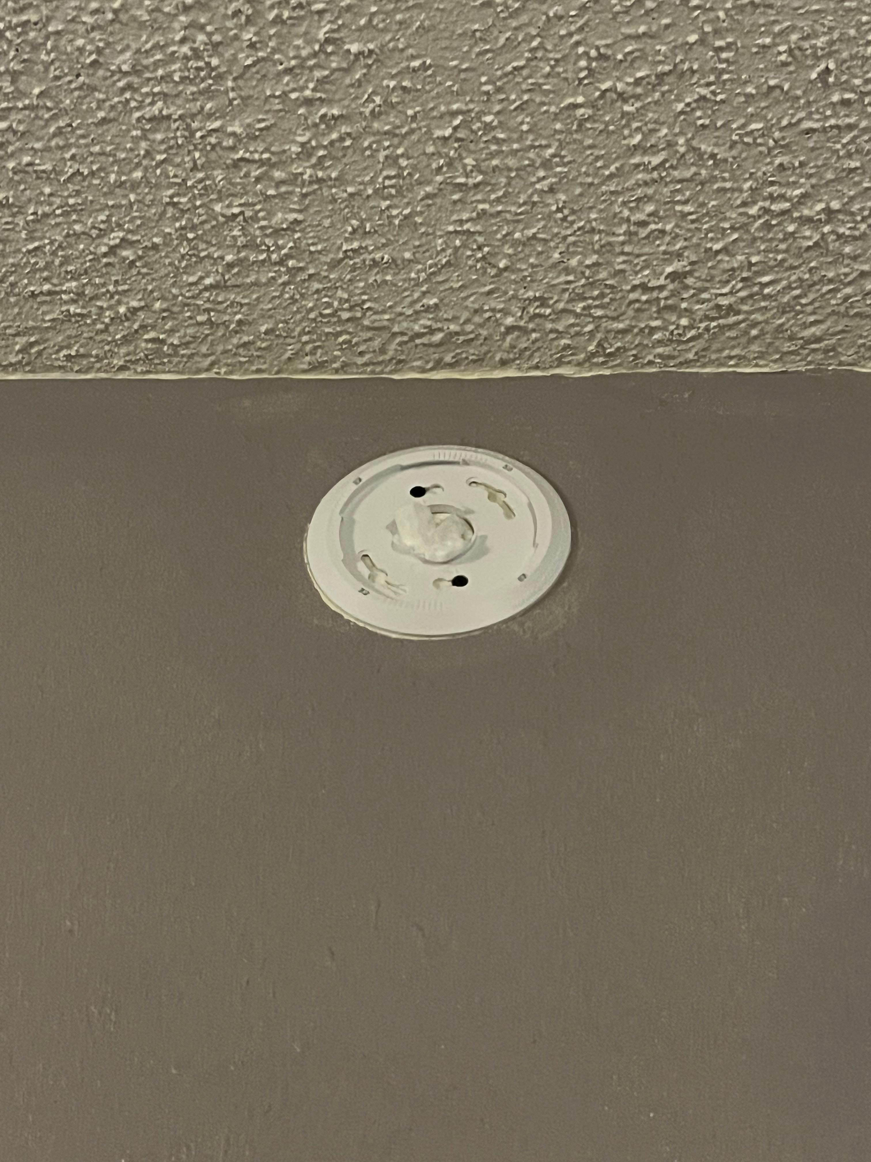 No smoke detector