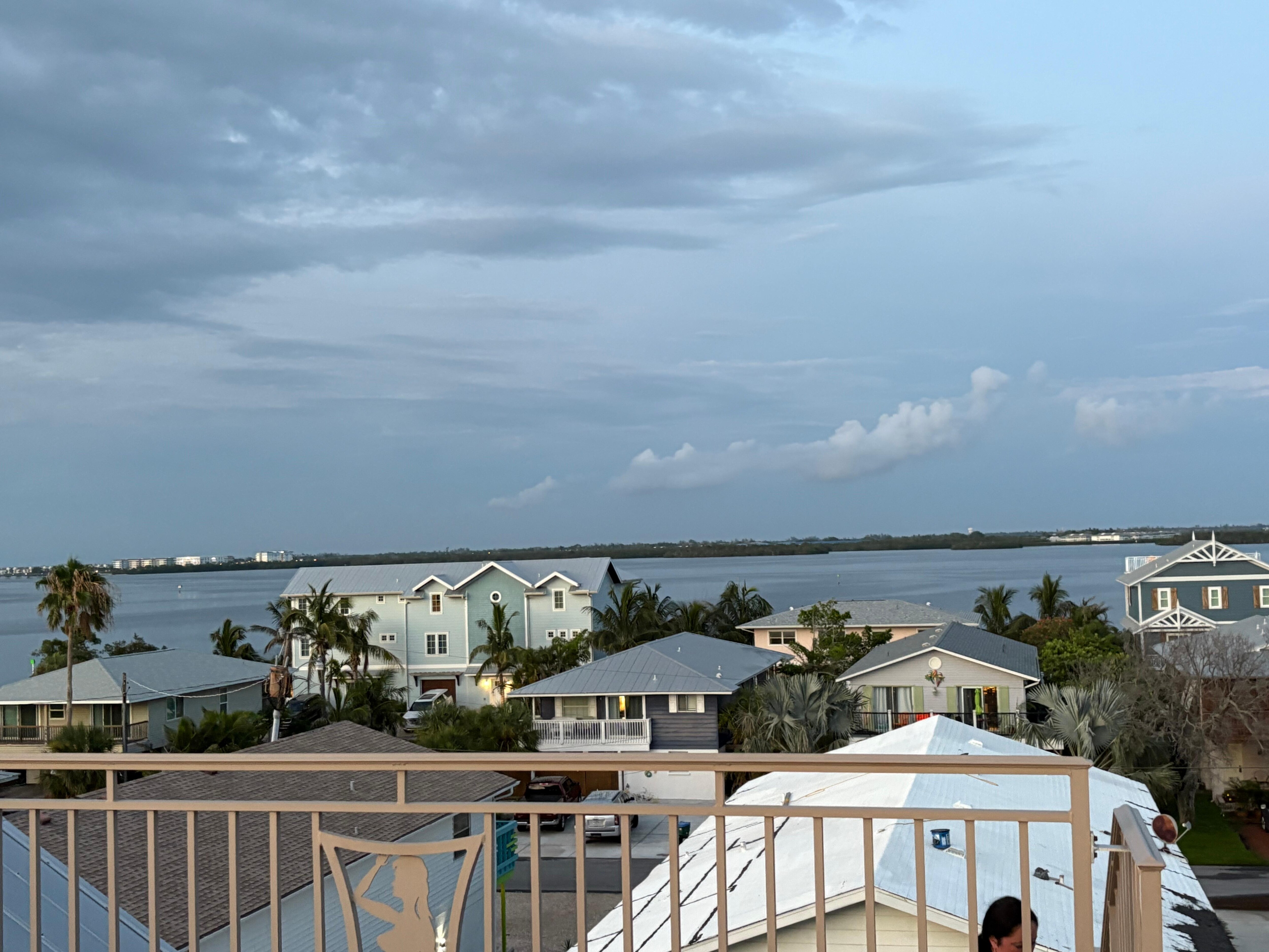 View from crows nest