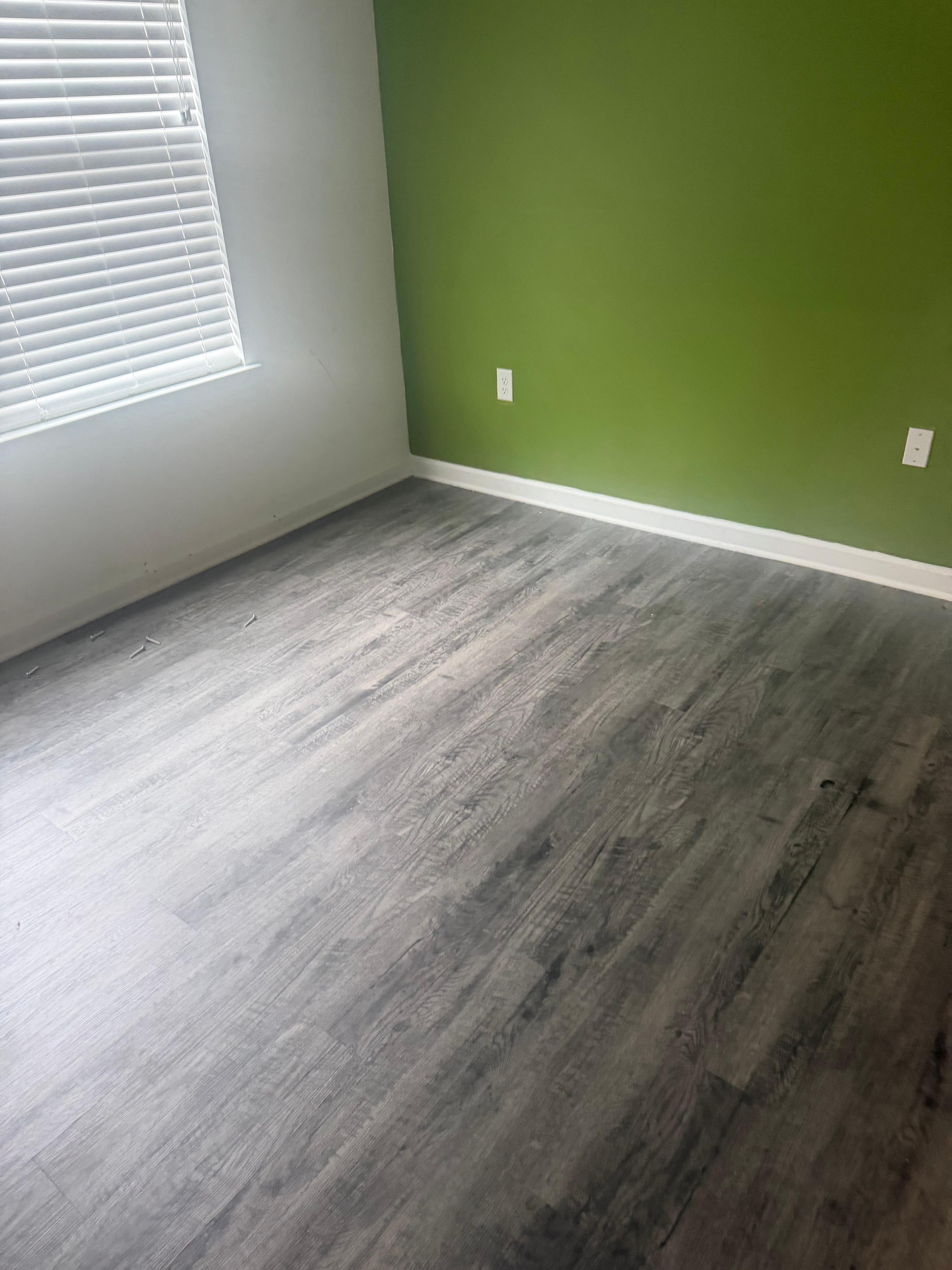 This is what we walked into.