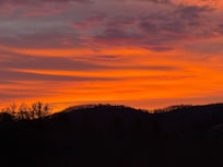 Sunrise with our morning coffee
