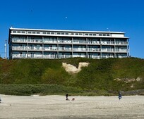 View of condo from beach