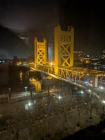 View from room @ night