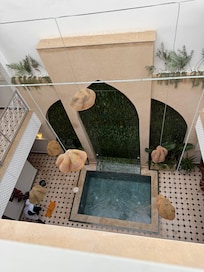 Open air first floor - photo taken from the second floor