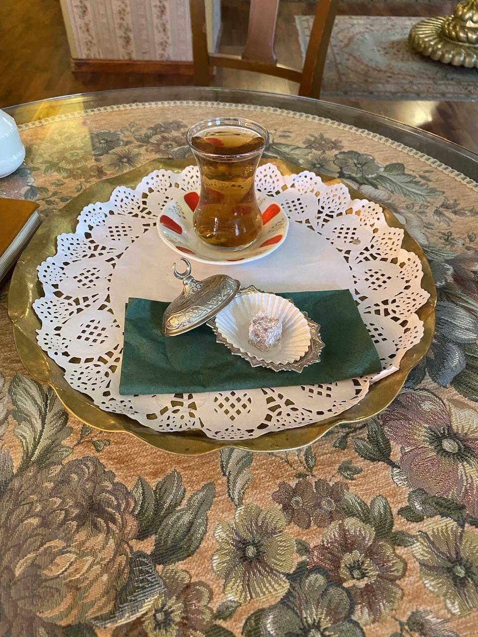 Welcome tea