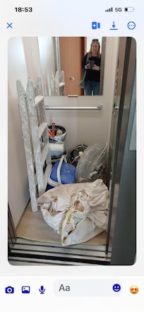 Couldn’t get in the lift upon arrival