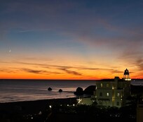 Sunset from our balcony