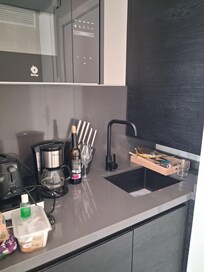 Very small kitchenette