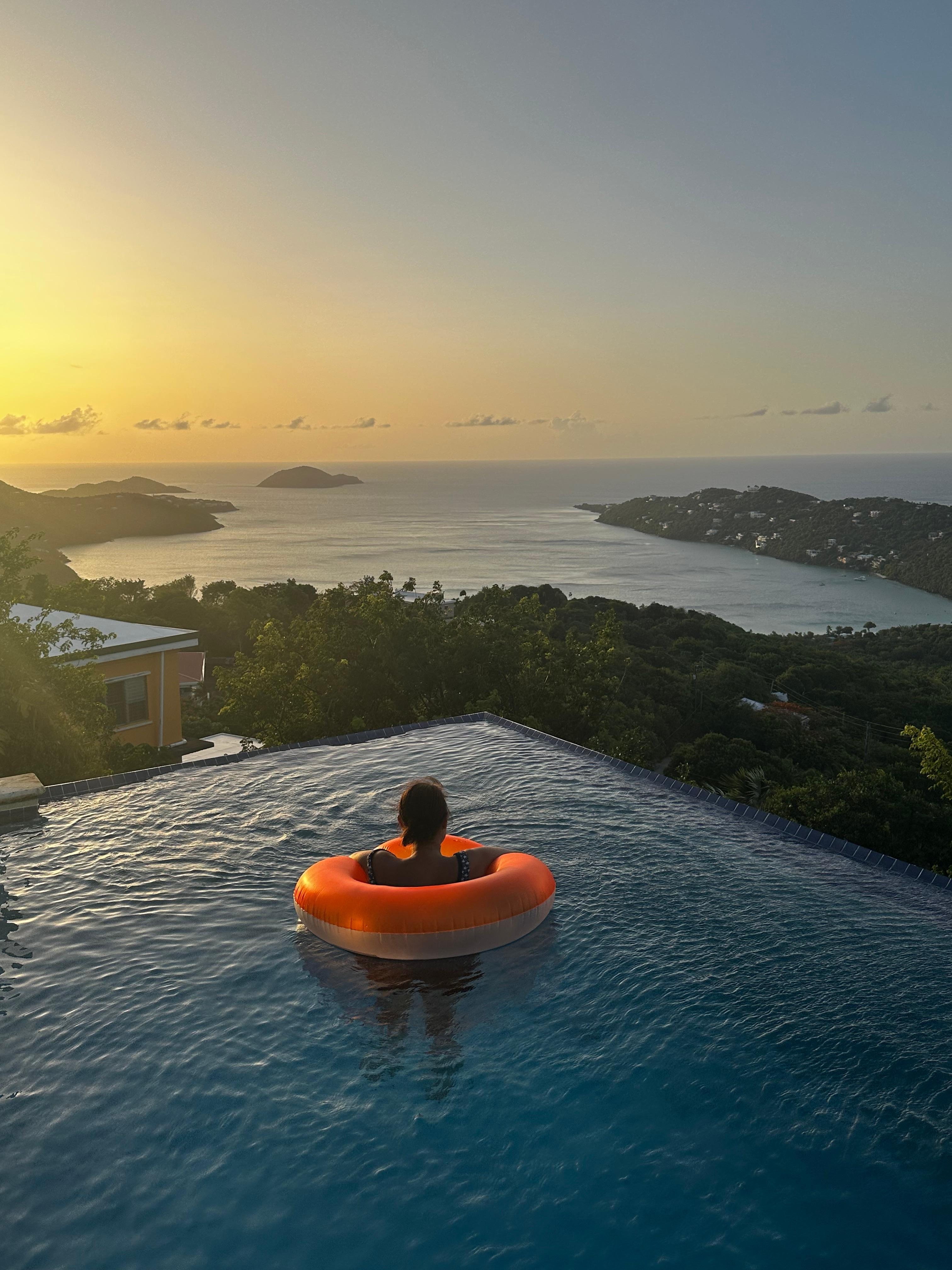 Such a relaxing way to end the day! 