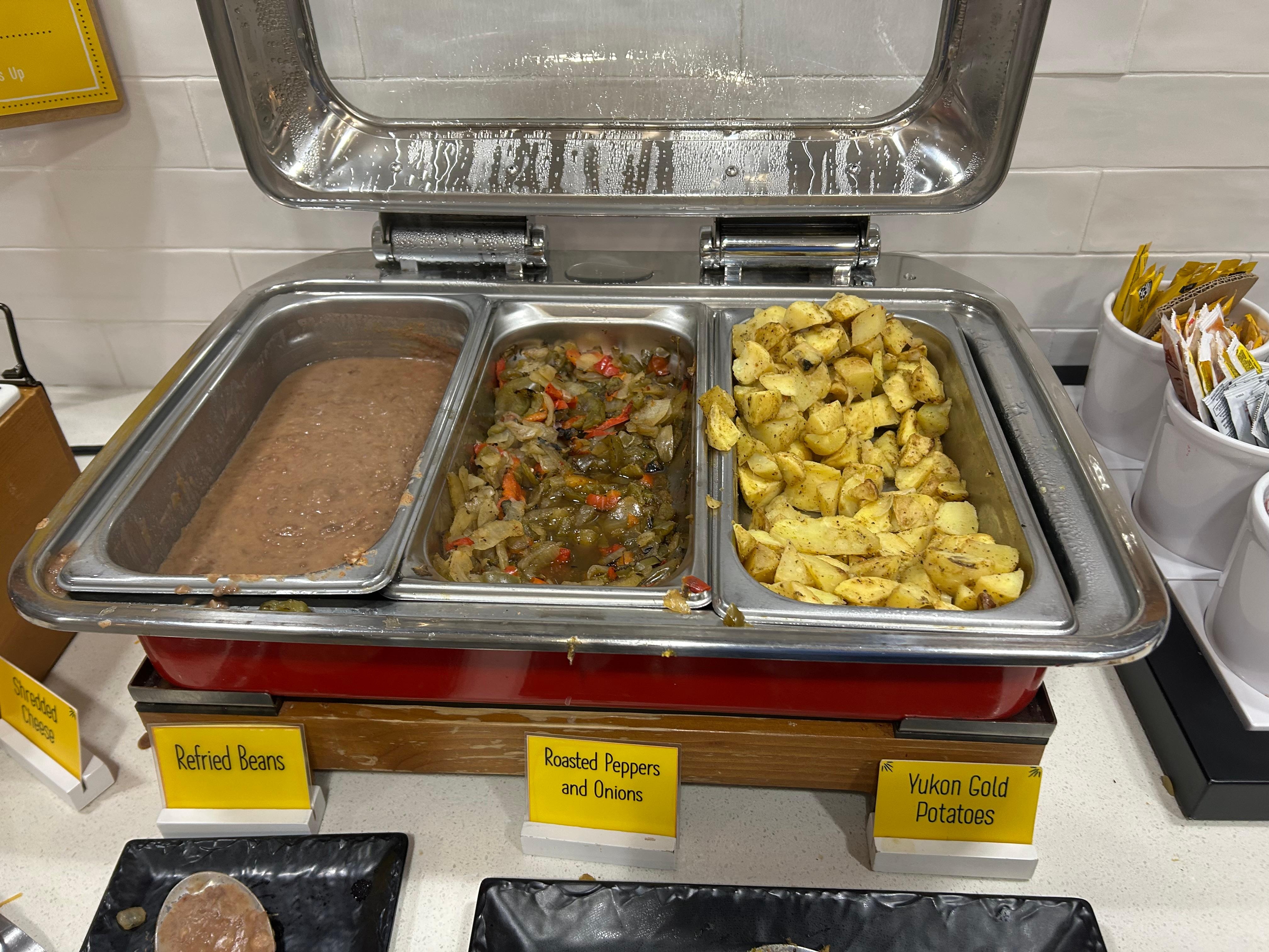 Free breakfast selection 