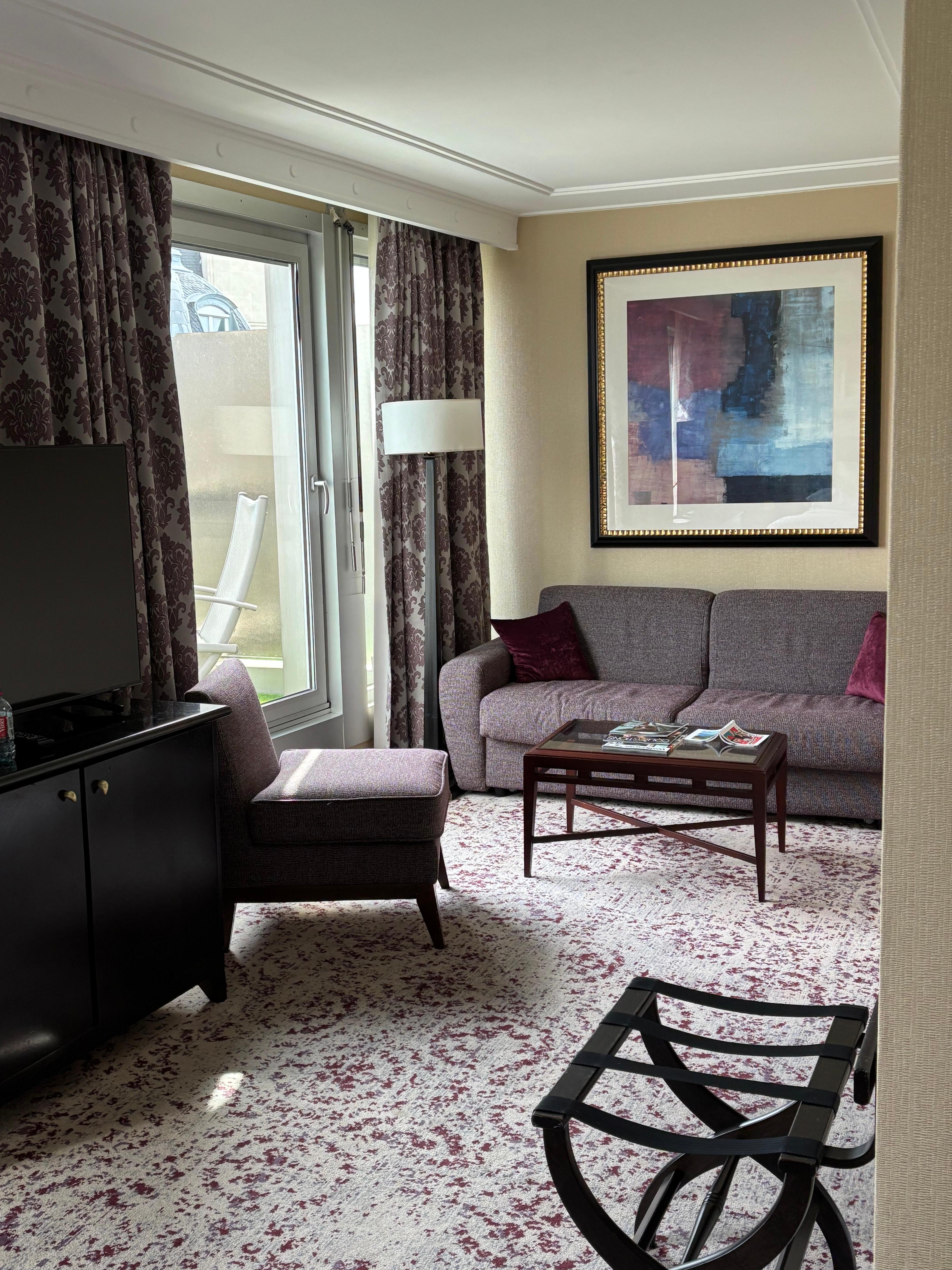 Very roomy. We paid way too much for this feature.