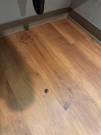 Very gross stains on the floor