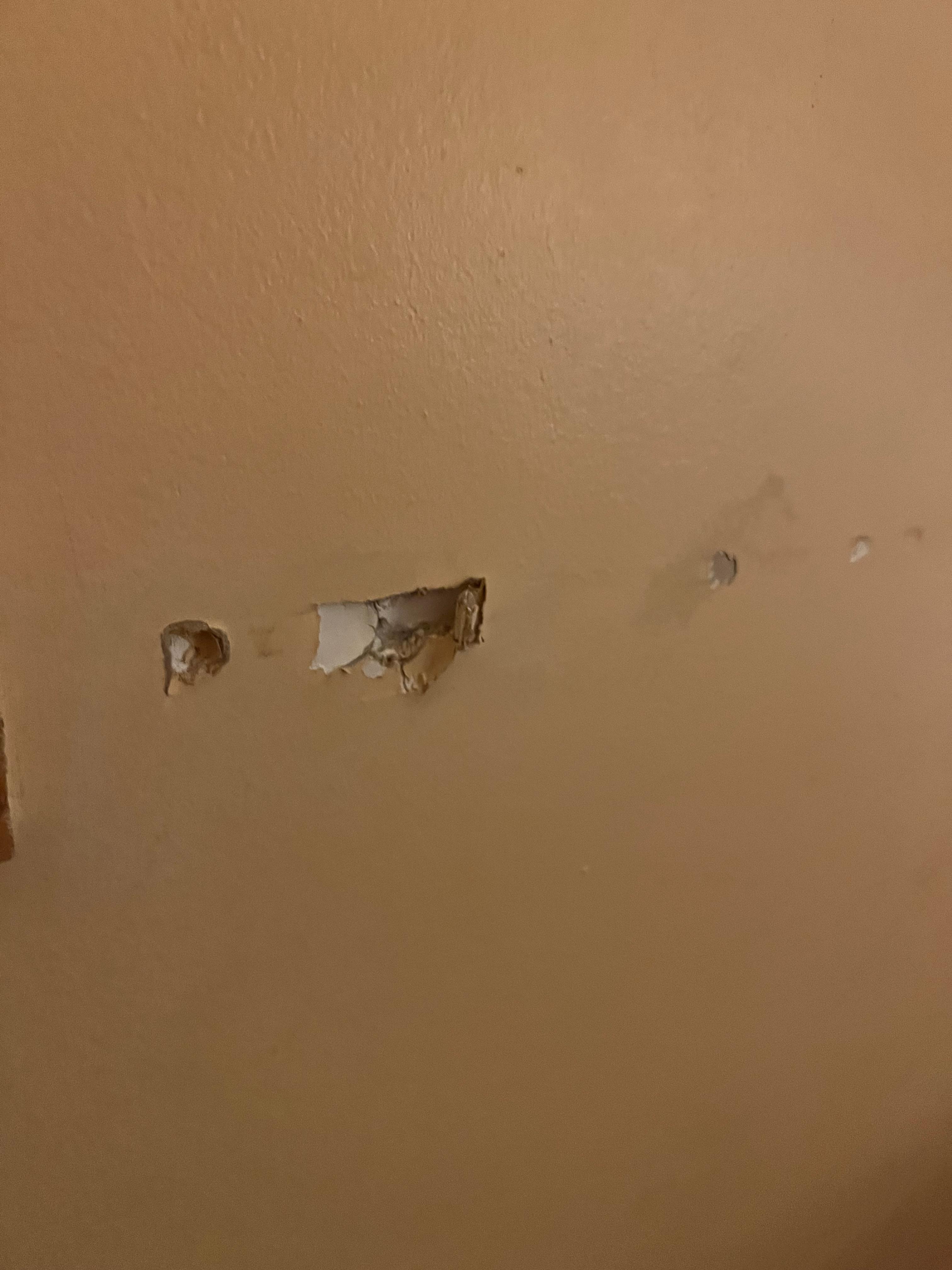 Dinged up walls