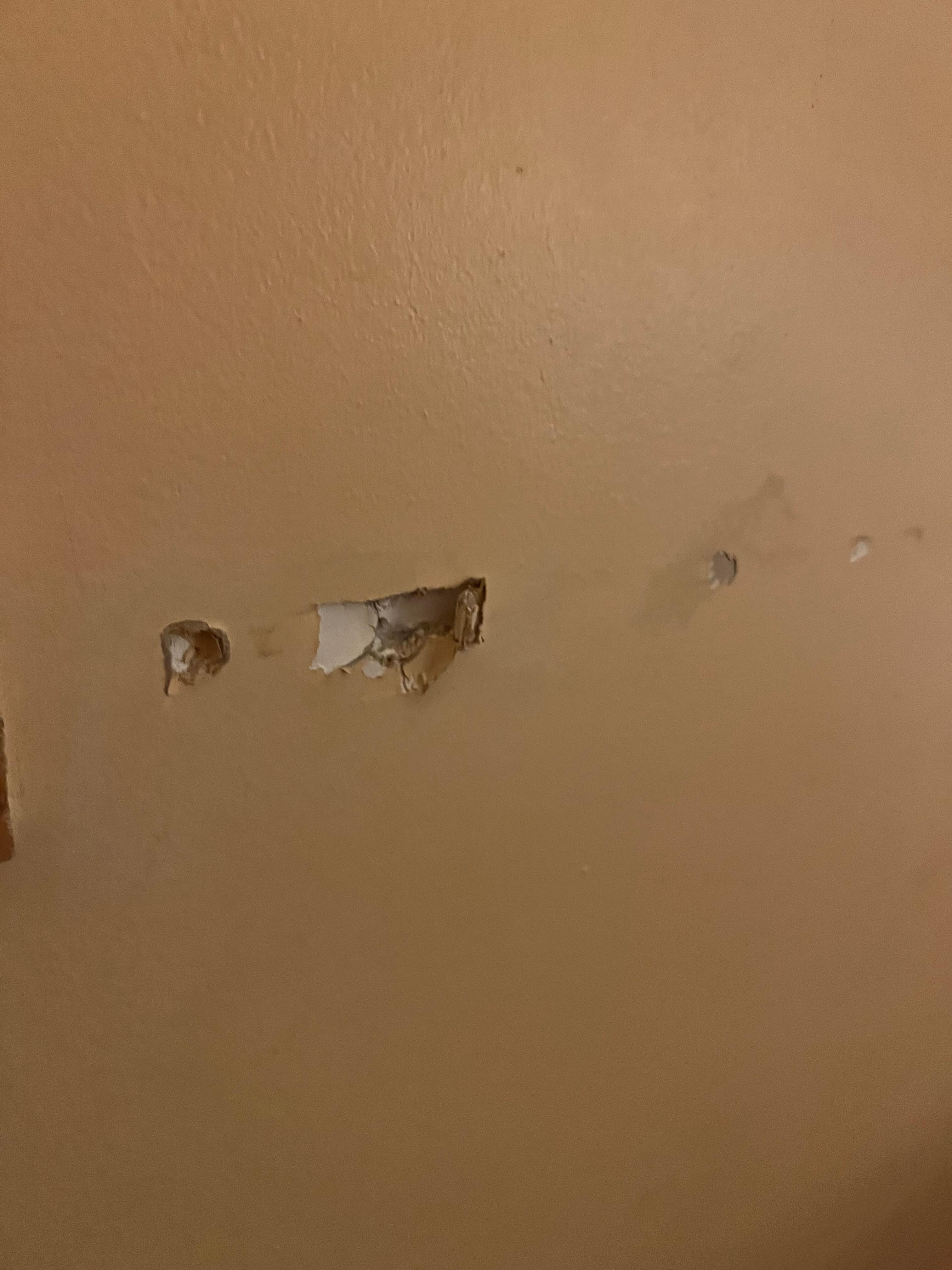 Dinged up walls