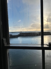 Sunrise from our beautiful bedroom window