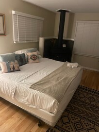 SIGN that says “don’t use our fireplace”