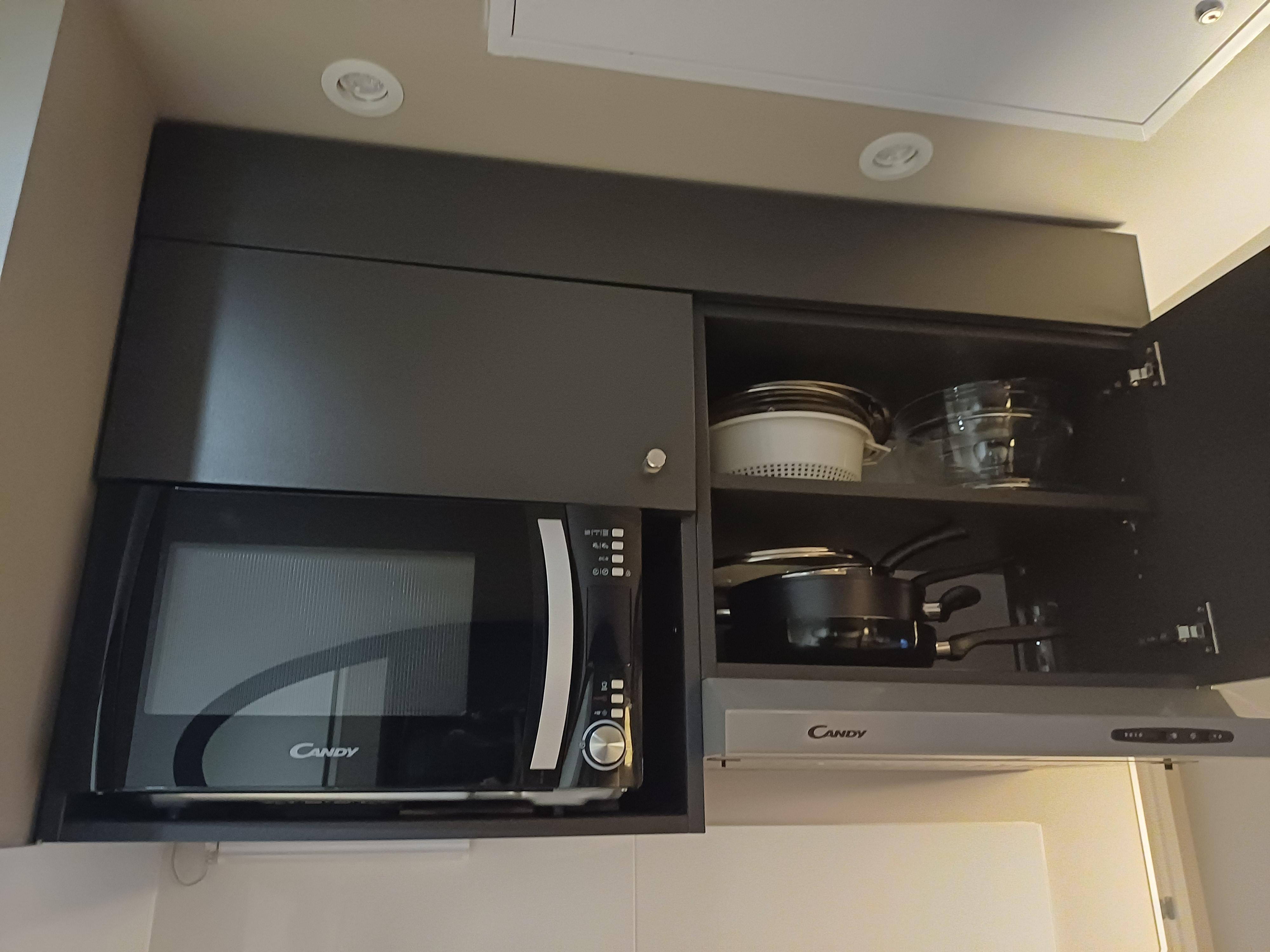 Ustensiles en hauteur difficile d acces