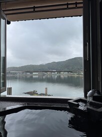 View from our private onsen