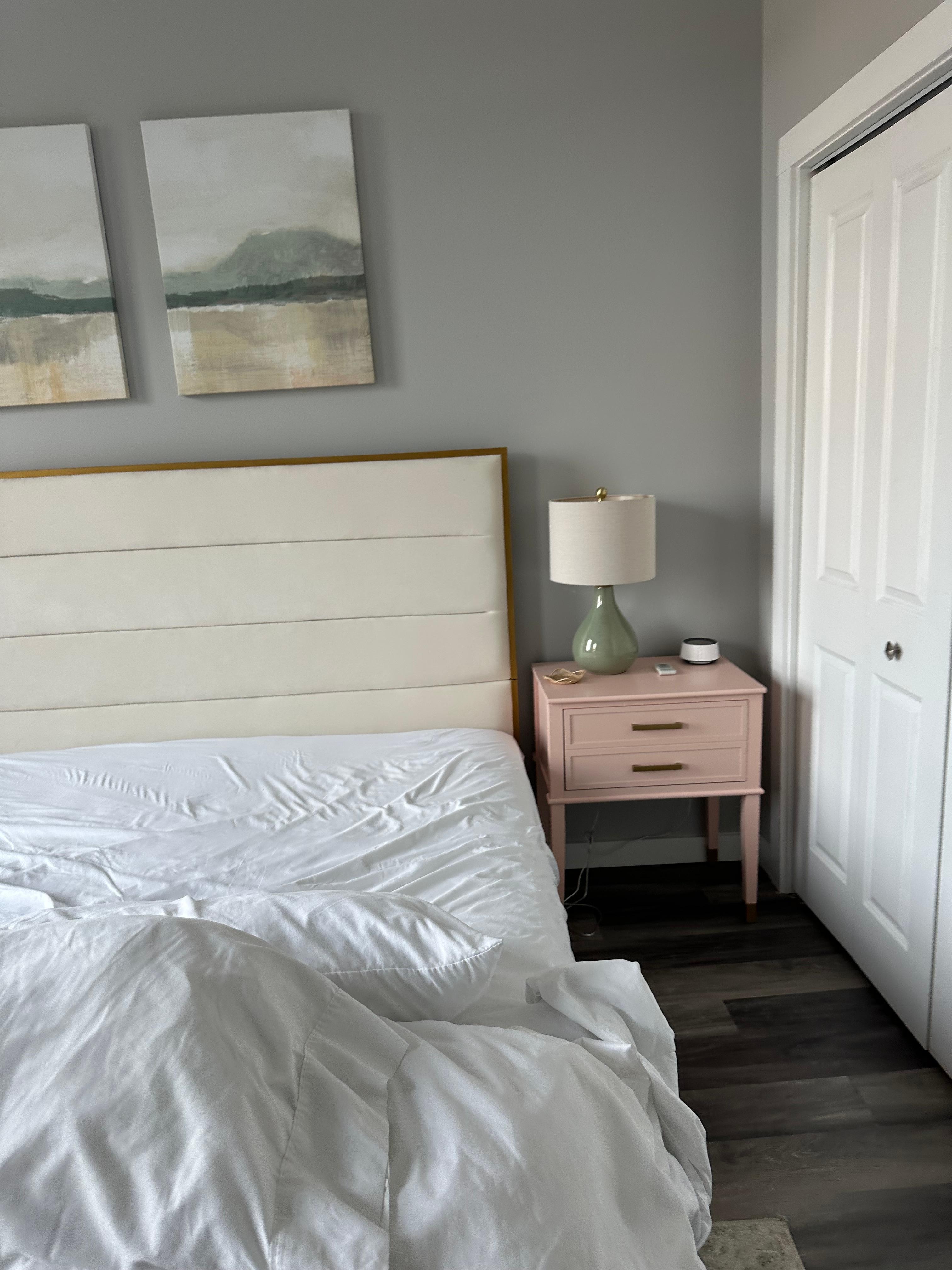 No need to pull off the sheets! Just pull down the comforter to show that we used it and they’ll know to launder it.