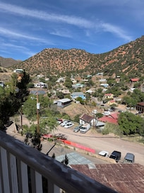 The view from the balcony at Cactus Wren.