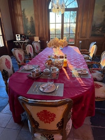 Breakfast is served.