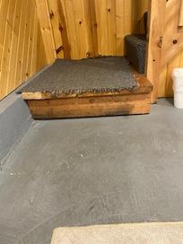 Basement floor
